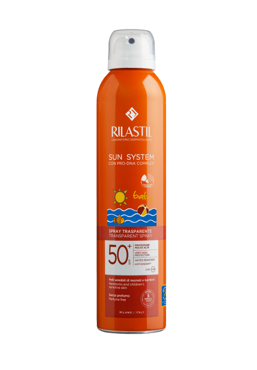 RILASTIL SPRAY BABY TRANSPARENTE SPF50+