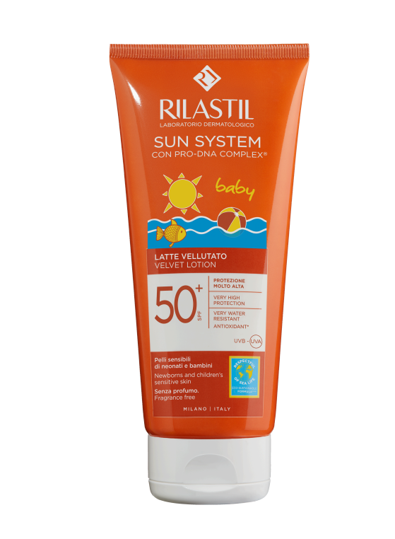 RILASTIL SUN SYSTEM VELVE BABY LOCION SPF50+