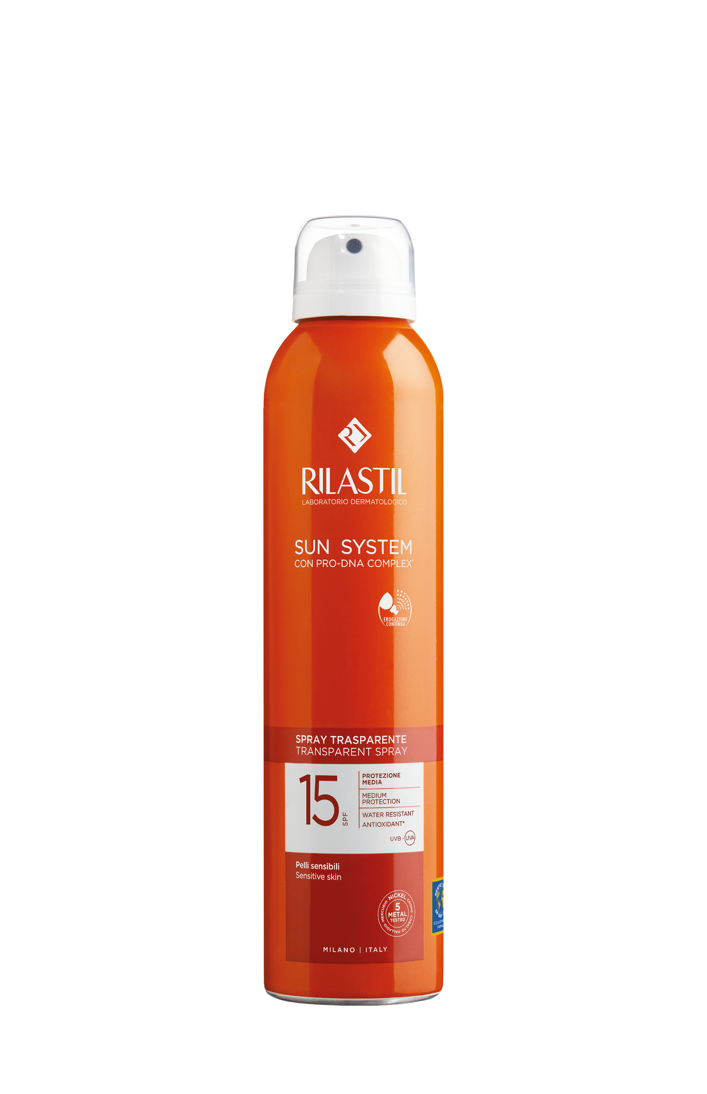 Sun System Spray Transparente SPF50+