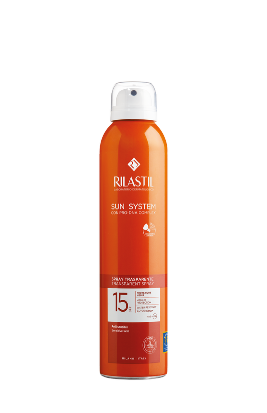 Sun System Spray Transparente SPF50+